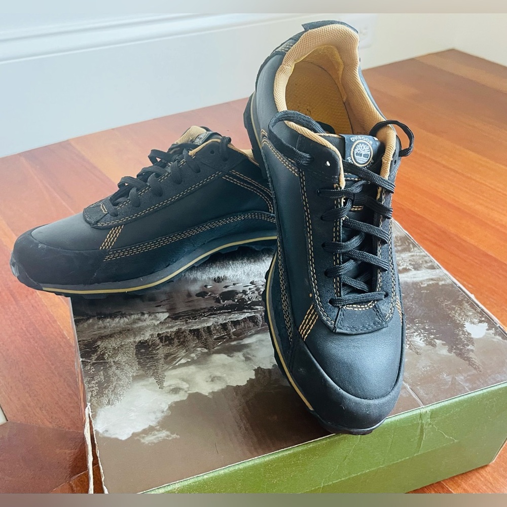 NWT Timberland Men’s Shoes Outdoor Sport Performance Athletic Leather Sneaker 8M